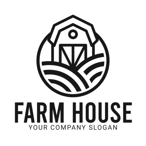 Designvorlage für das Fram House-Logo