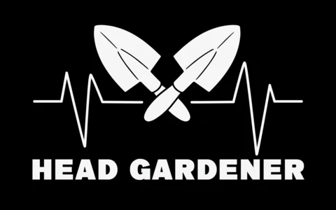 Plantilla de diseño de camiseta de jardinero jefe