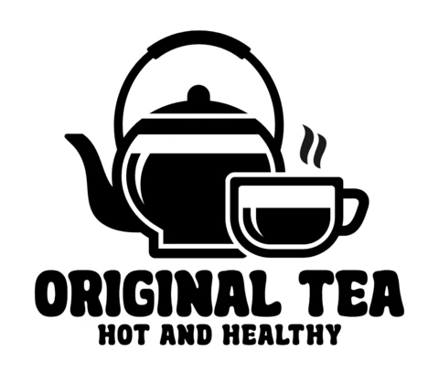 Original Fresh Tea Logo Design Template