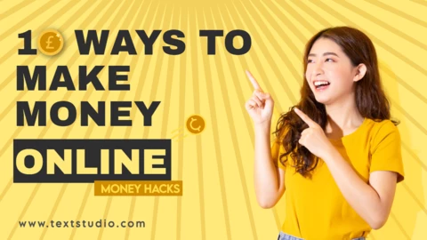 Yellow Simple Make Money Online Tips Youtube Thumbnail