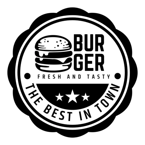 Burger Logo Design Template