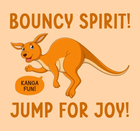 Szablon projektu Bouncy Spirit Kangaroo: skacz z radości!