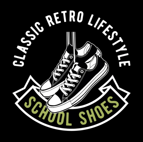 Classic Lifestyle Shoes T-Shirt Design Template