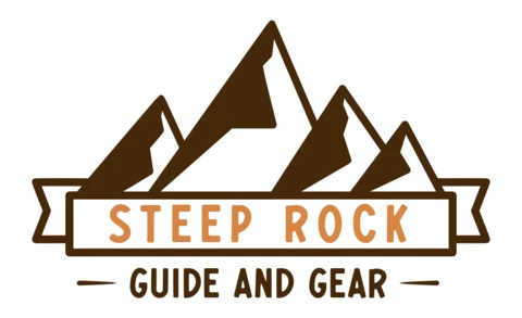 Modello di logo per roccia ripida