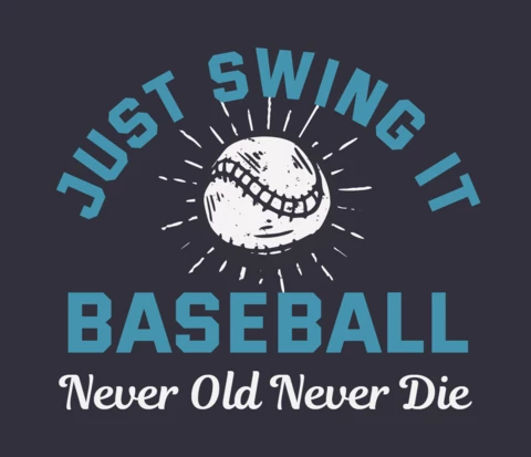 Baseball Vintage T-shirt Design Template