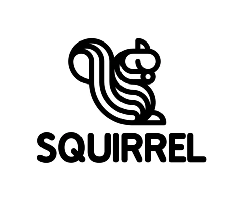 Squirrel Logo Design Template