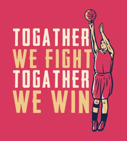Basketball Player Throwing Basketball Vintage T-shirt Design Template