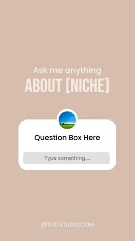 Pregúntame cualquier cosa' para cualquier nicho de instagram historia post plantilla de diseño