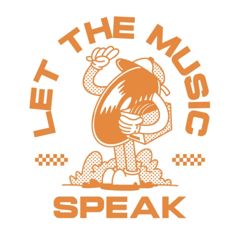 Retro Music Vibes Design Template – Let The Music Speak