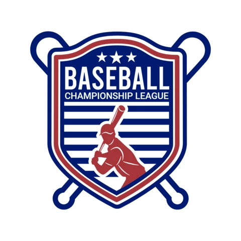 Baseball Championship League Sports Logo Design Template