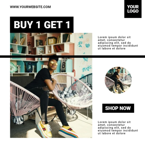 Modern Marketing Instagram Post Design Template