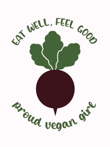 Diseño de plantilla de camiseta vegetariana