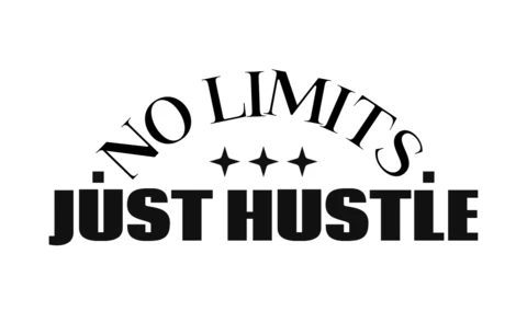 Bold Typography Motivational Quote Design Template for T-Shirt