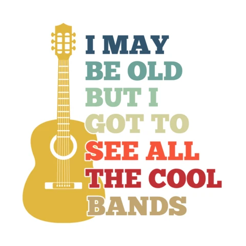 Funny Music Quote T-Shirt Design Template