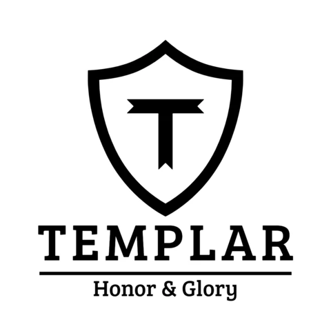 Modelo de design do logotipo inicial do escudo