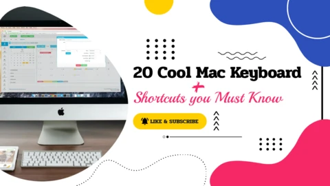 Trucos de computación youtube thumbnail post design template