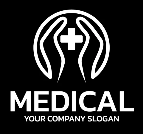 Modèle de logo médical