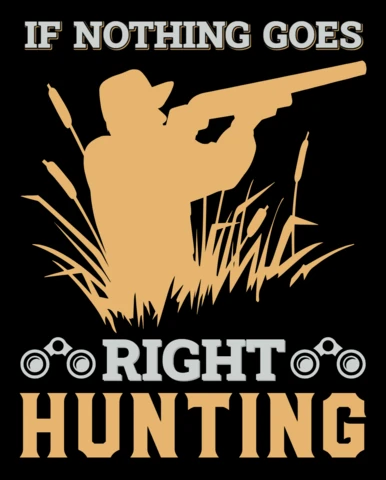 Vintage Hunting Design Template for Outdoor Enthusiasts