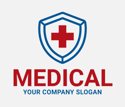 Medizinisches logo design vorlage