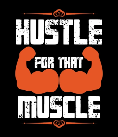 Esfuérzate por conseguir esa plantilla de diseño de camisetas musculosas
