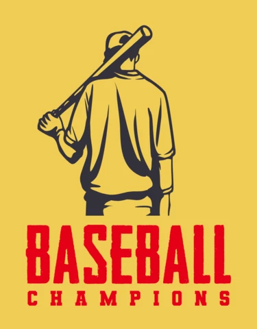 Baseball Champion Poster Design Template