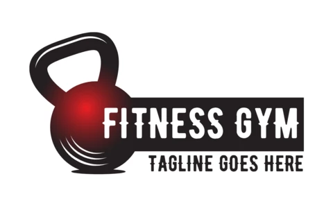Fitness Center Logo Design Template