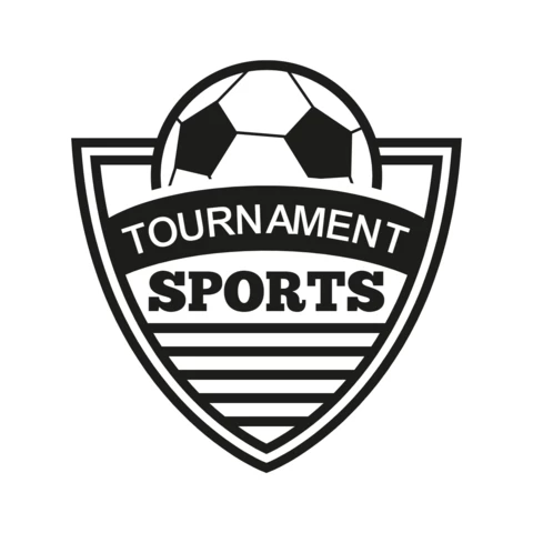 Football Tournament Badge Logo Design Template