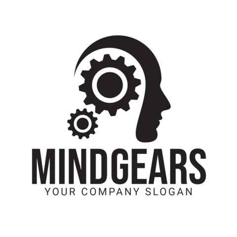 Mind Gears Logo Design Template
