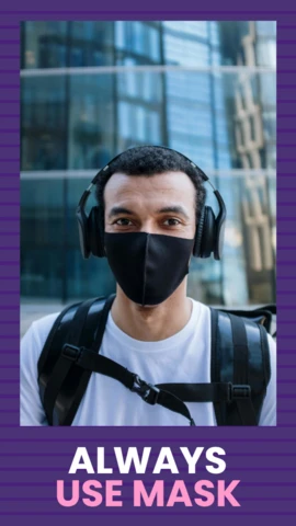 Purple Basic Promotional Instagram Story Post Design Template