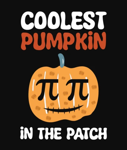 Coolest Pumpkin In The Patch T-Shirt Design Template
