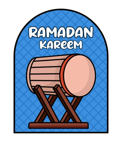 Ramadan Kareem Sticker Logo