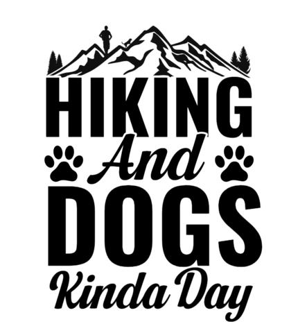 Hiking Mountain T-Shirt Design Template