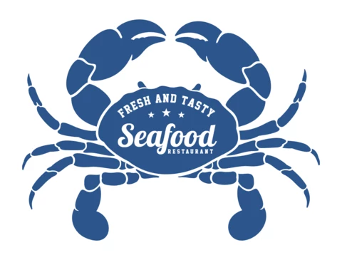 Fresh and Tasty Seafood Restaurant Logo Design