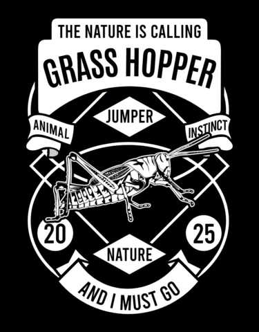 Plantilla de diseño de camiseta para tolva de hierba