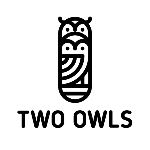 Two Owls Logo Design Template