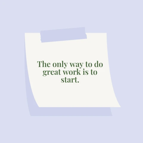 Motivational Quote Minimalist Instagram Post Design Template