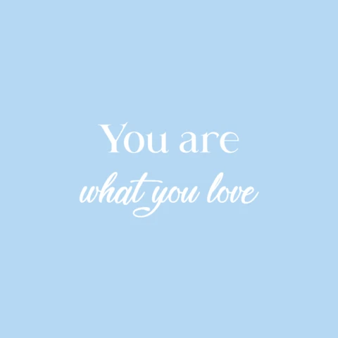 Minimal Love Quote Instagram Post Design Template