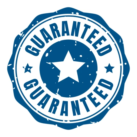 Guaranteed Stamp Logo Design Template