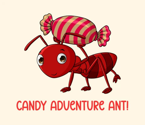 Candy Adventure Ant Design Template for Fun Projects