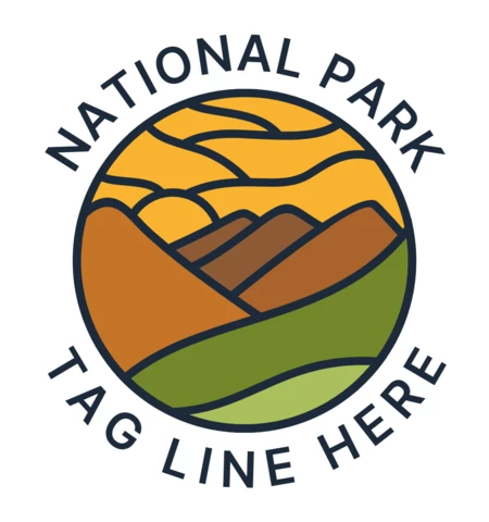 National Park Logo Design Template