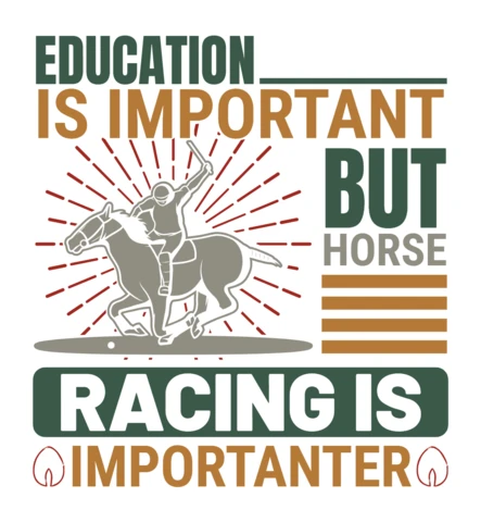 Vintage Style Educational Racing Design Template for Horse Enthusiasts