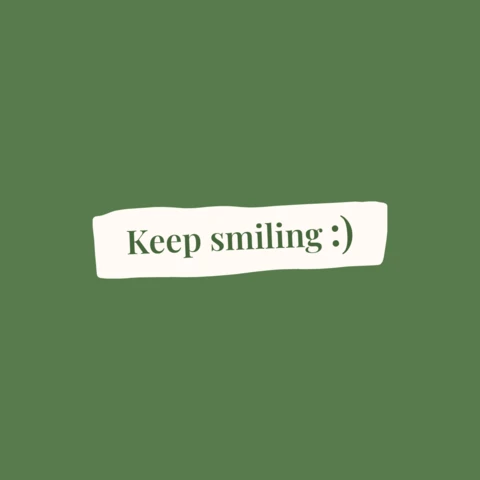 Designvorlage für Instagram-Posts mit Zitat „Keep Smiling“