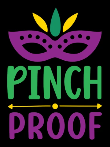 Colorida plantilla de diseño de máscara de carnaval: tema a prueba de pellizcos