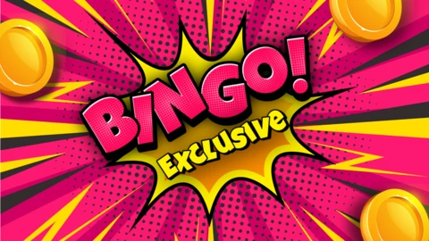 Illustrative Bingo Exclusive Comic Style Design Template