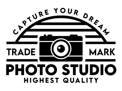Photo Studio Logo Design Template