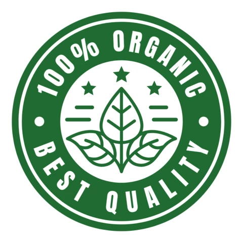 Organic Product Logo Design Template