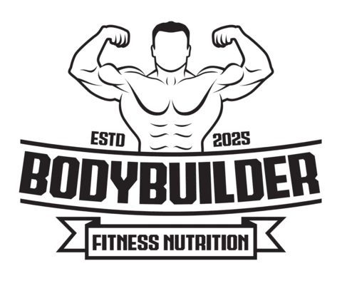 Plantilla de diseño de logotipo de centro de fitness culturista