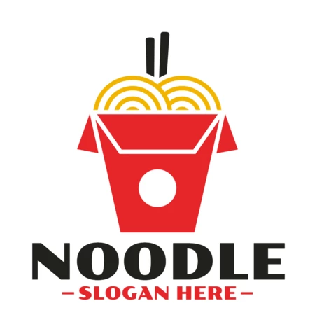 Noodle Logo Design Template