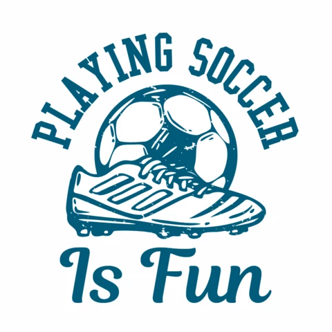 Football Cleats Vintage T-shirt Design Template
