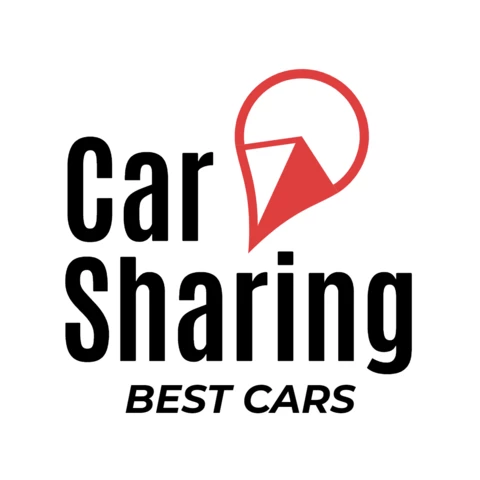 Car Sharing Pin Logo Template Design